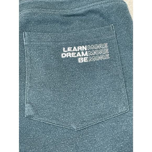 Alphalete Men’s Joggers/Sweatpants Size Medium Fleece Green Zip Pockets-Casual - Picture 6 of 10